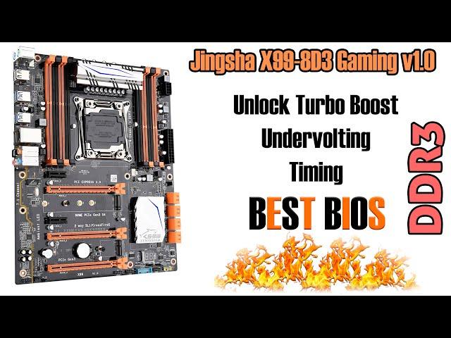 Jingsha X99-8D3 Gaming v1.0 - в ней есть всё, что тебе необходимо, но ..... Обзор, лучший BIOS