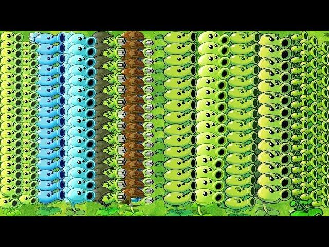 All Pea PvZ vs Dr. Zomboss Epic Hack 100% Plants vs Zombies