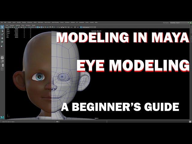 Maya Eye Modelling: Expert Secrets Never Seen Before!