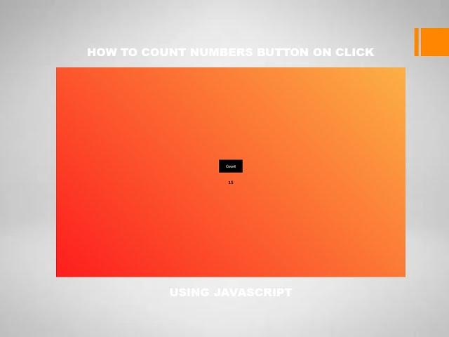 How to count number button on click using Javascript | Cool Coding Tamil
