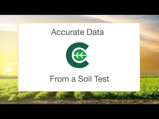 How to Obtain Accurate Data From a Soil Test Using Logan Labs