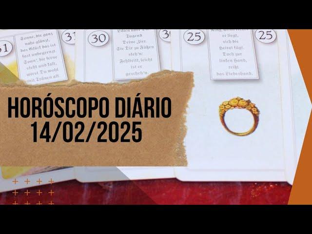  HORÓSCOPO DIÁRIO 14/02/2025 | A Magia do Tarot com Fabíola Rosa #horóscopo