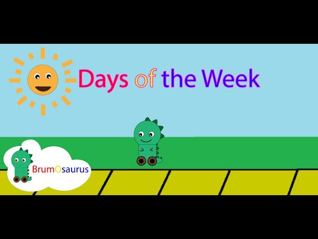 Children's Song about the Days of the Week - Brumosaurus