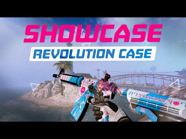 ALL SKINS FROM THE NEW "REVOLUTION CASE" IN CSGO