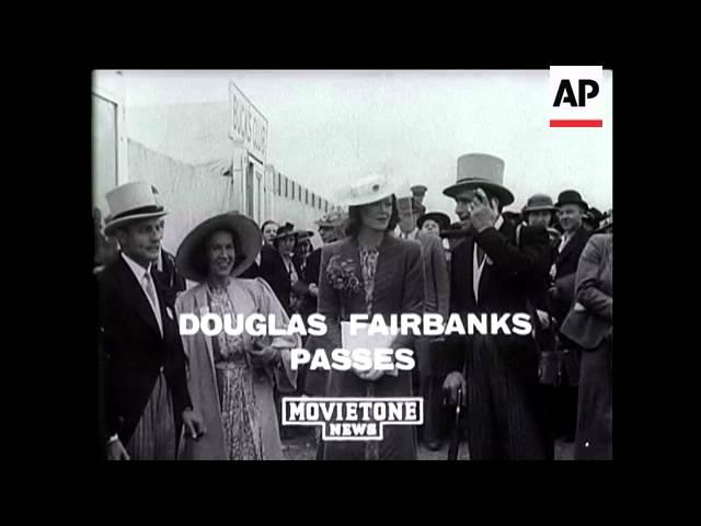 Douglas Fairbanks Dead