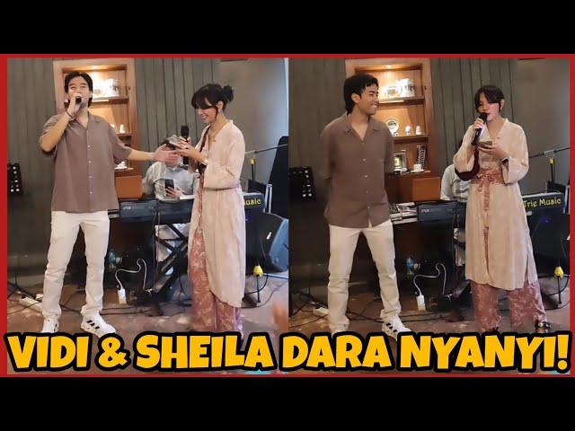 VIDI ALDIANO DUET NYANYI BARENG SHEILA DARA "INIKAH CINTA" SAAT LEBARAN SERU BANGET!