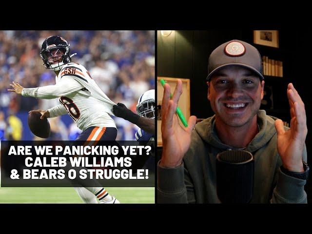 Are We Panicking Yet? Caleb Williams & Bears O Struggle | Film Breakdown | Week 3 Analysis vs Colts