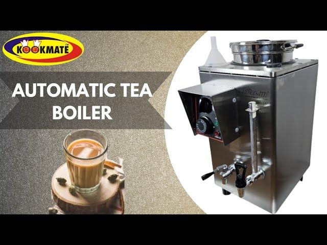 Electric Tea Boiler Dispenser With Brewing Timer Machine|Karak Tea/Chai Maker |Tea Business