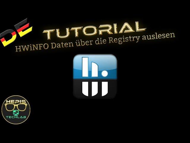 Tutorial: HWiNFO Daten über die Registry auslesen