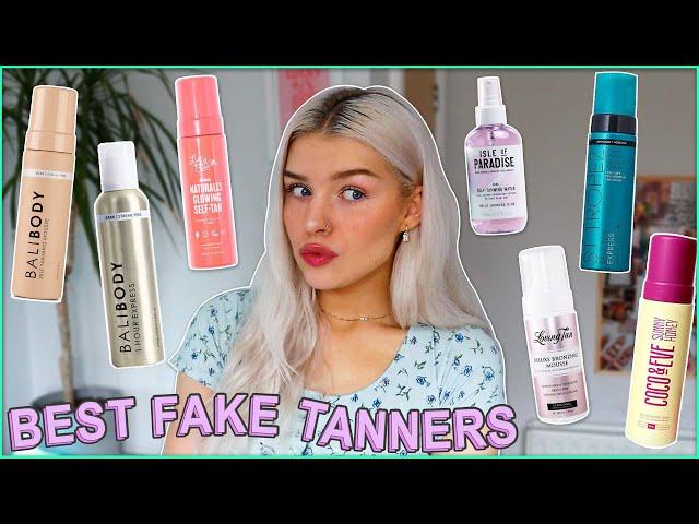 TOP 5 FAKE TANNERS YOU NEED TO GET THE PERFECT FAKE TAN EVERYTIME | UPDATED TANNING TIER LIST