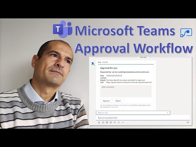 Microsoft Teams | How to approve a workflow directly in Microsoft Teams