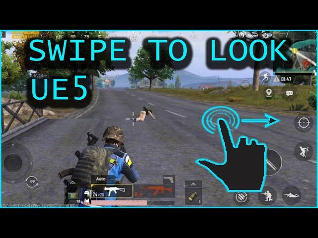 Mobile SWIPE Controls EASY And FAST Unreal engine 5