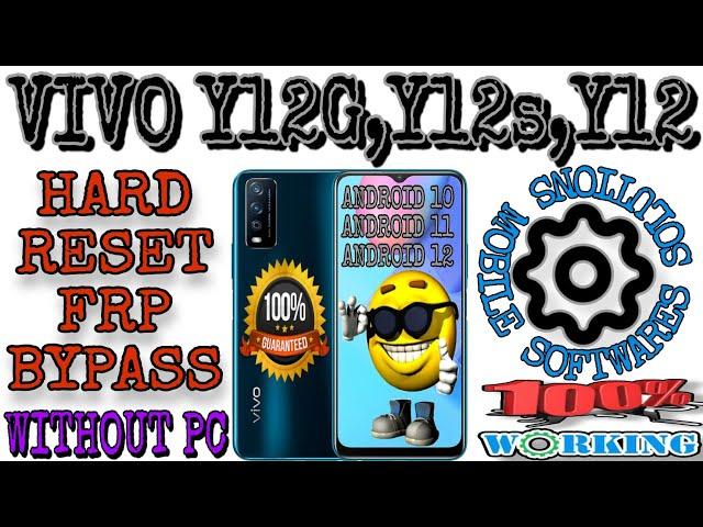 Vivo Y12g Frp Bypass | Vivo Y12g Hard Reset | Without pc | @mobilesoftwaressolutions476