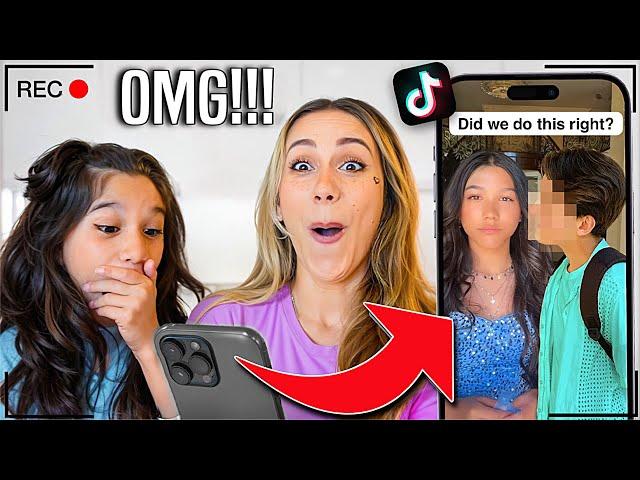 REACTING TO CRAZY TIKTOKS With 9-Year-Old! *GONE WRONG*