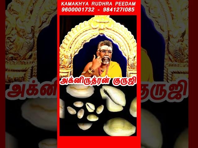 சோழி மகத்துவம் !sozhi benefits/அக்னிருத்ரன் குருஜி/sozhi pooja