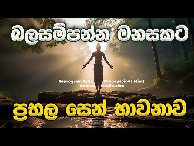 Guided Meditation Sinhala | Zen Meditation for Positive Energy Universe In You | භාවනාව #meditation