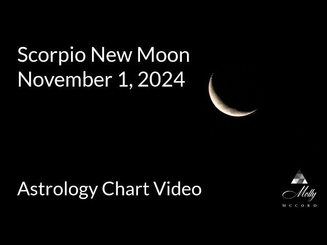 Scorpio New Moon - The Depths of Transformation and Soul Memories Arising ~ 2024 Astrology