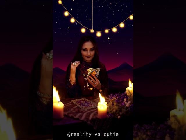 AI Generated Art:  Secrets of the Tarot Unveiled  Mystical Fortune Teller Under Desert Stars