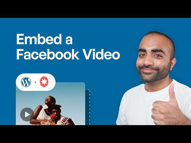 How to Embed a Facebook Video in WordPress | Smash Balloon Facebook Feed Pro Plugin