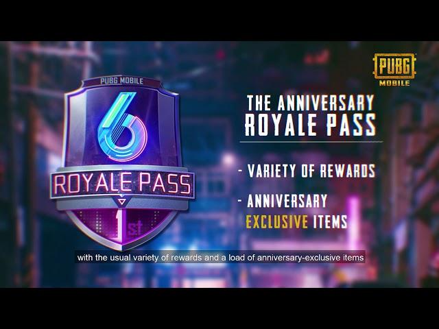 PUBG MOBILE Royale Pass Season 6 Introduction Ep.1