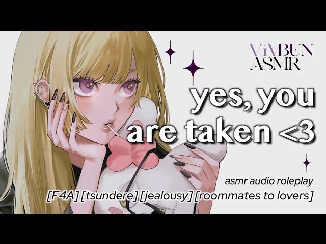 [F4A] Roommate Gets Jealous You’re Talking To A Girl [enemies to lovers][tsundere][possessive] ASMR