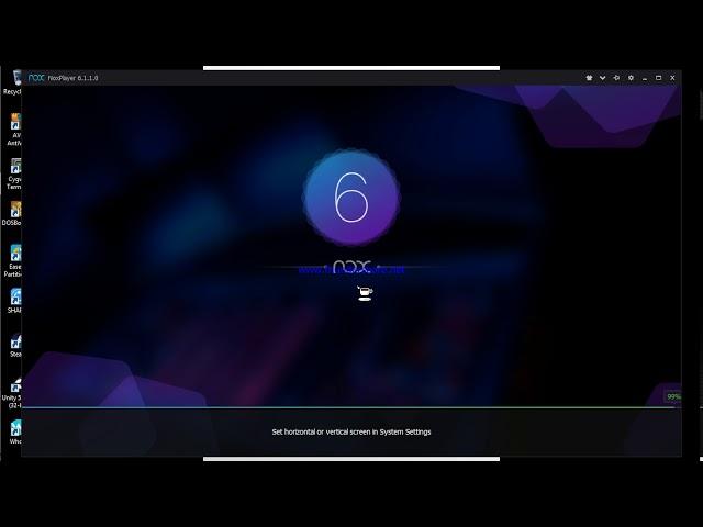 nox emulator stock at 99 fixed - Windows 7/8/10