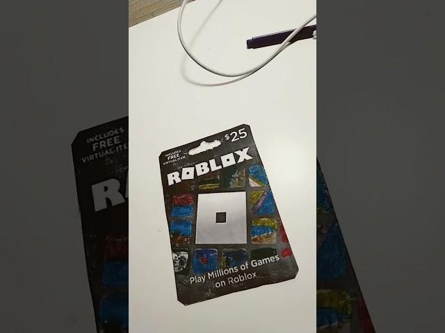 roblox карта на $25 только что сделанная