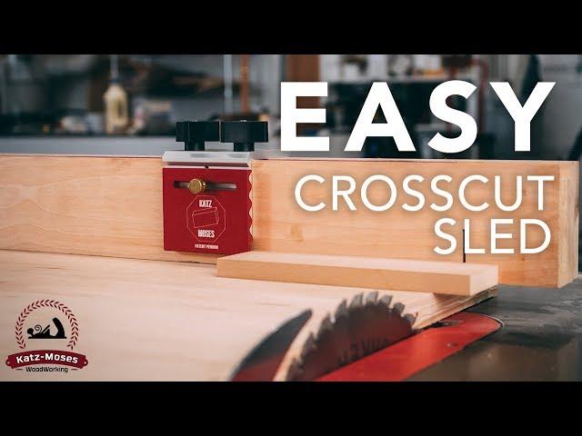 Super Accurate Simple Crosscut Sled