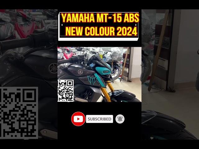 Yamaha Motorcycle - Fantastic MT-15 Dual ABS Model Review 2024 #yamaha #shorts
