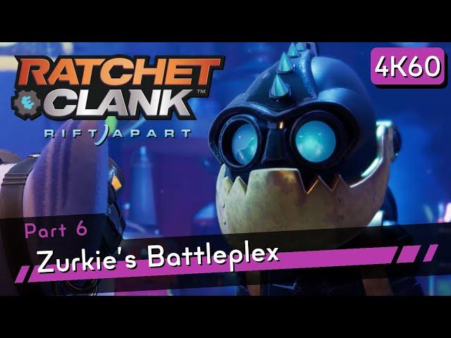 Ratchet & Clank: Rift Apart [4K60 HDR] Part 6 - Zurkie's Battleplex