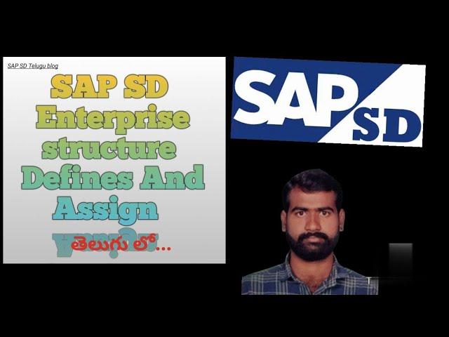 SAP SD Chapter 1 #Enterprise structure #Define And Assign # తెలుగు లో