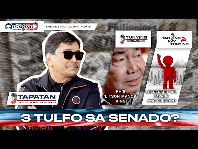 Tulfo brothers, sama-sama sa Senado!  Litson Manok King ng Pinas, naranasang mag-Japayuki!