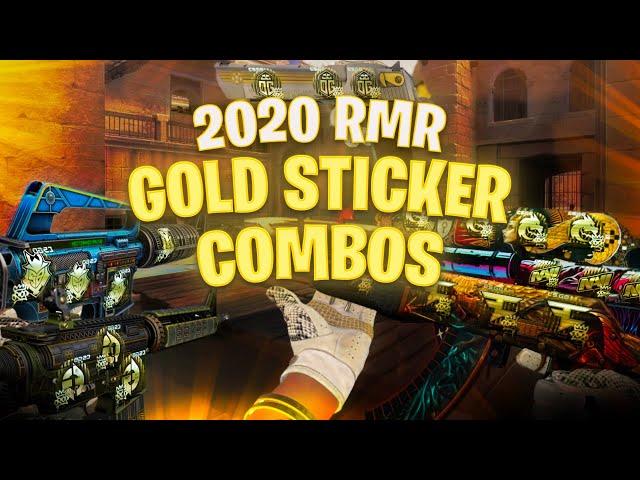 2020 RMR Gold Sticker Combos - CSGO