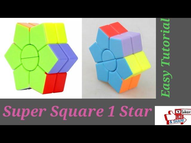 Super Square 1 Star Rubik Cube Tutorial