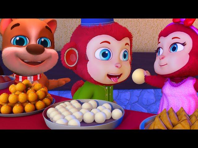 Bandar Mama Pahan Pajama | बन्दर मामा पहन पजामा | Hindi Balgeet Rhymes - 3D Animated Hindi Rhymes