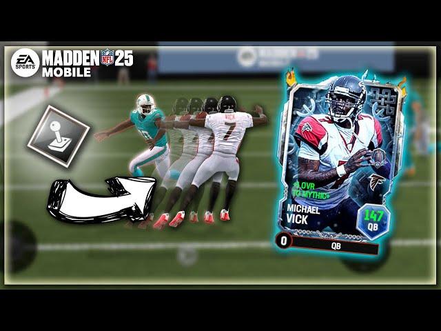 MIKE VICK HAS THE JOYSTICK ABILITY!! MADDEN MOBILE 25 GAMEPLAY!!