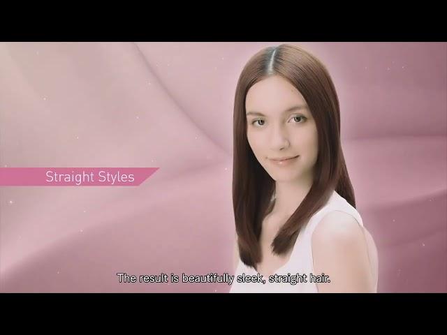 HV11 - How To Use Panasonic Portable Straight & Curl Straightener