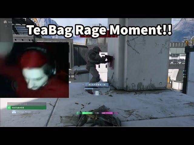 Small Streamer CRAZY RAGE After Getting Tea Bagged In Halo Infinite!!