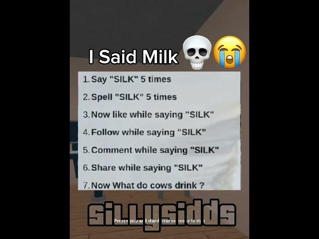   I Said Milk   #roblox #mm2 #trending #shorts #fyp #memes #robloxmm2 #edit #funny