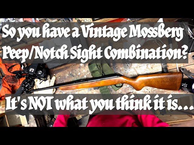 Vintage Mossberg Rear Sight 101