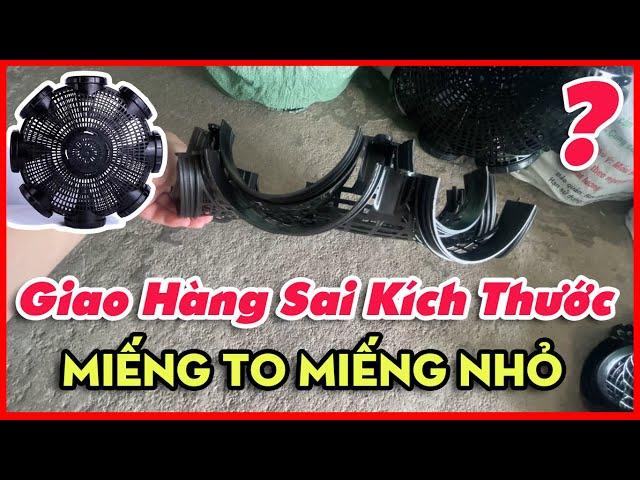 [ Giải Đáp ] Tại Sao A CHÂU giao lồng rọ 8 cửa khi nhận hàng lại có miếng to  miếng nhỏ ? 0987782098