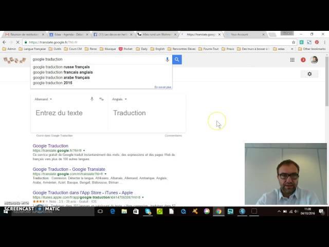 Traduire automatiquement des pages web avec Google Traduction