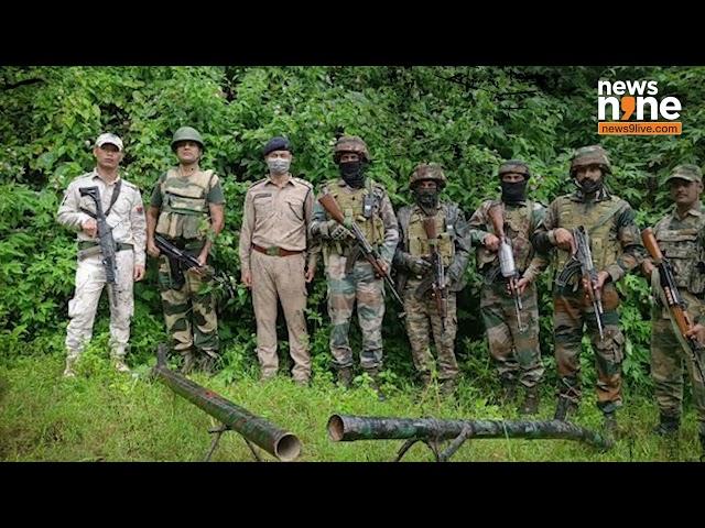 Security Forces Recover Improvised Weaponry in Manipur’s Kangpokpi District | News9