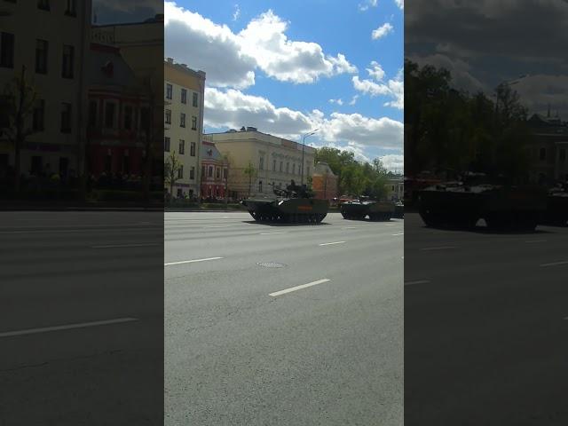 День Победы 9 мая 2025 г. Москва. Военная техника на Садовом кольце после  парада. Фрагмент 50