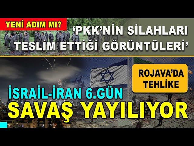 Yeni adım Pekeke’nin silahları teslim ettiği görüntüler mi? - İsrail ve İran durmuyor / CANLI