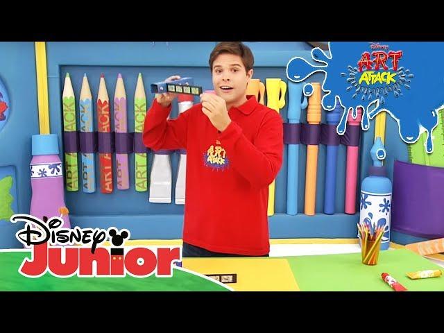 Art Attack Bastelclip #69: Taschenkino | Disney Junior