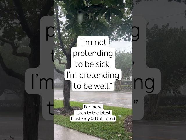 If you’ve ever smiled through the symptoms, this one is for you. #chronicillness #invisibleillness