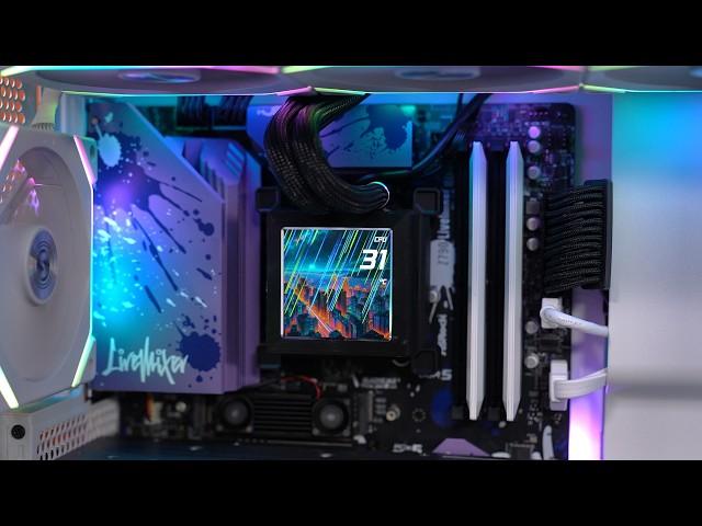 Lian Li Hydroshift LCD 360R AIO setup guide AMD and Intel with fan swap