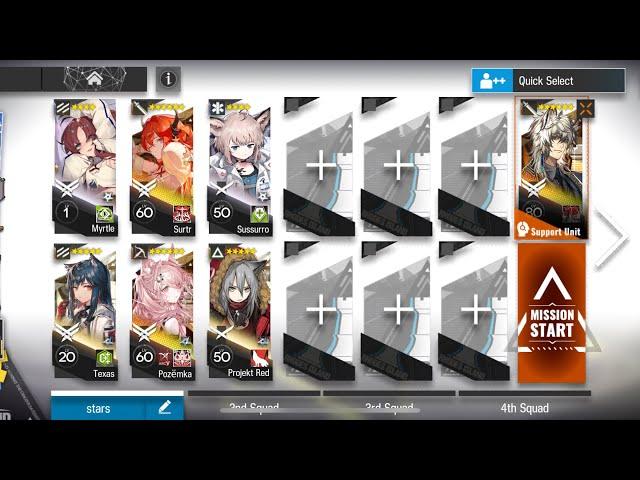 Arknights IC-EX-8 7 operators easy pass（challenge mode also can）endless carnival