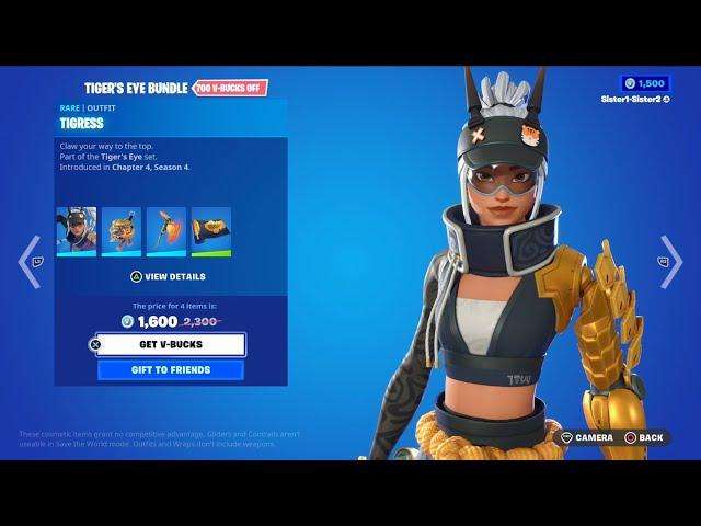 Fortnite:  Tigress Skin